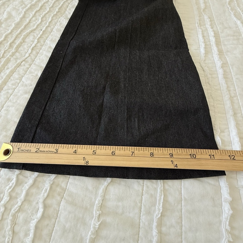 Bisou Bisou Michele Bohbot Wide Leg Jeans Woman 16 Black Jeans Poet Clean Girl - Picture 10 of 10
